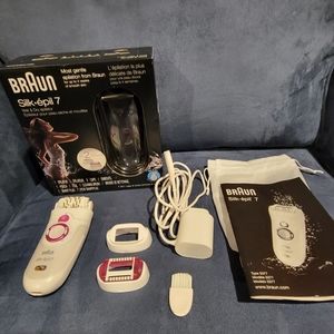 Braun Silk Epil 7 with 2 heads